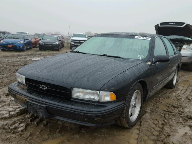 1G1BL52P0TR161660 - 1996 CHEVROLET CAPRICE / BLACK photo 2