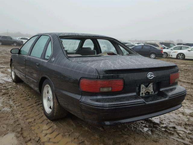 1G1BL52P0TR161660 - 1996 CHEVROLET CAPRICE / BLACK photo 3