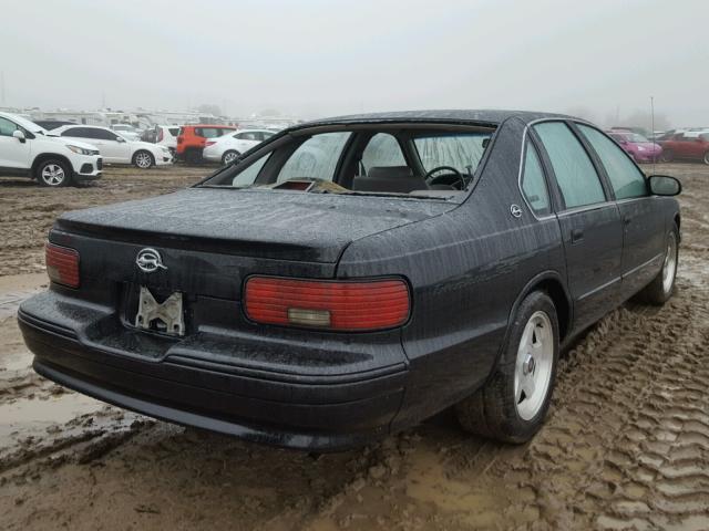 1G1BL52P0TR161660 - 1996 CHEVROLET CAPRICE / BLACK photo 4