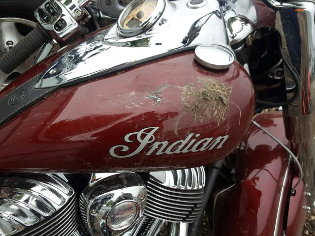 56KCCAAA0J3357707 - 2018 INDIAN MOTORCYCLE CO. CHIEF CLAS RED photo 9