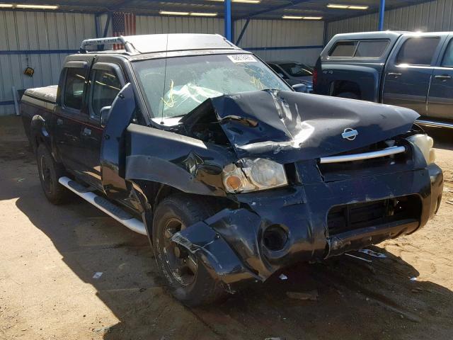 1N6ED27Y01C388104 - 2001 NISSAN FRONTIER C BLACK photo 1