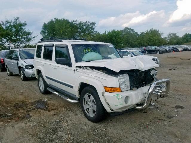 1J8HG48K68C162343 - 2008 JEEP COMMANDER თეთრი ფოტო 1