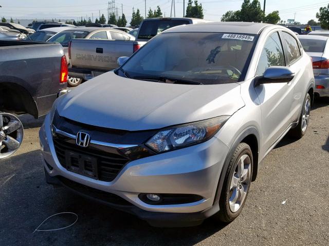 3CZRU5H55GM716239 - 2016 HONDA HR-V EX GRAY photo 2