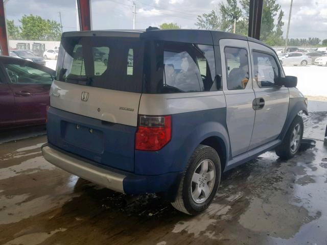 5J6YH18636L007830 - 2006 HONDA ELEMENT EX SILVER photo 4