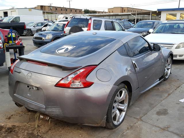 JN1AZ44EX9M404245 - 2009 NISSAN 370Z GRAY photo 4