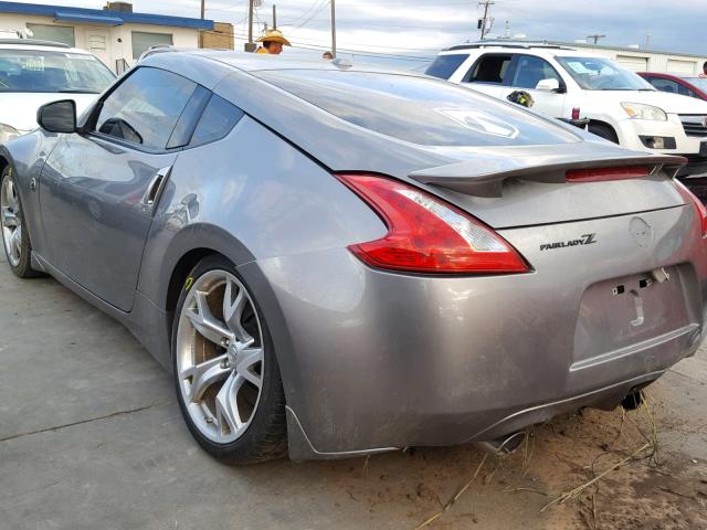 JN1AZ44EX9M404245 - 2009 NISSAN 370Z GRAY photo 9