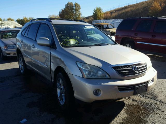 JTJHW31U960025263 - 2006 LEXUS RX 400 GOLD photo 1