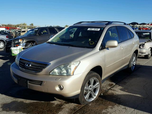 JTJHW31U960025263 - 2006 LEXUS RX 400 GOLD photo 2