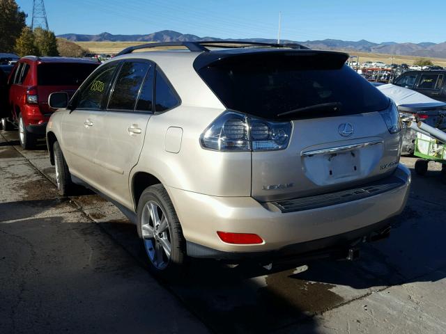 JTJHW31U960025263 - 2006 LEXUS RX 400 GOLD photo 3