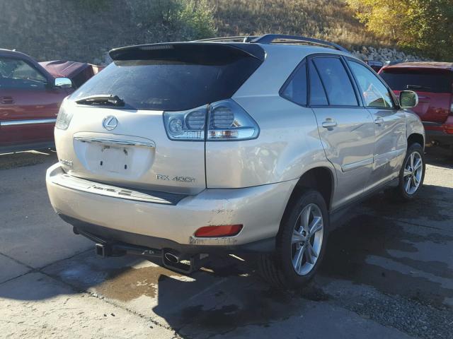 JTJHW31U960025263 - 2006 LEXUS RX 400 GOLD photo 4