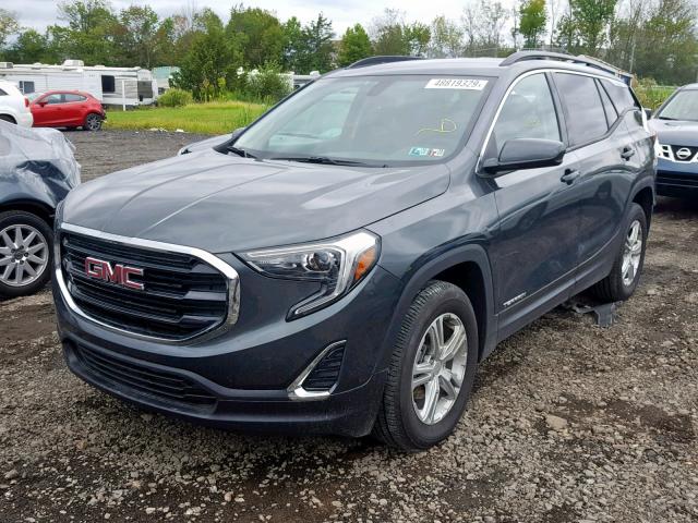 3GKALTEVXKL293840 - 2019 GMC TERRAIN SL BLACK photo 2