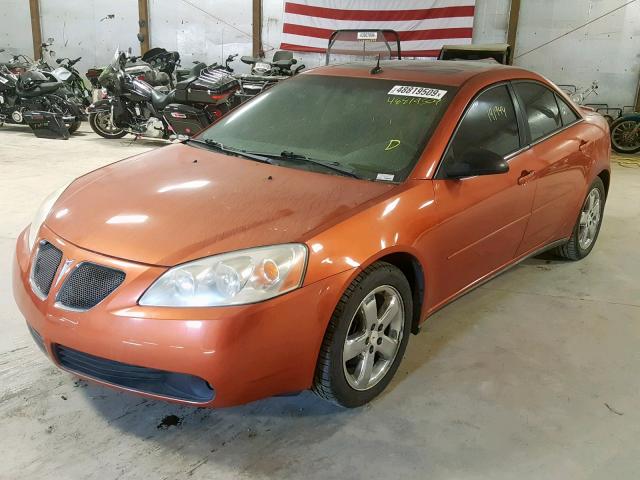 1G2ZH528354122260 - 2005 PONTIAC G6 GT ORANGE photo 2