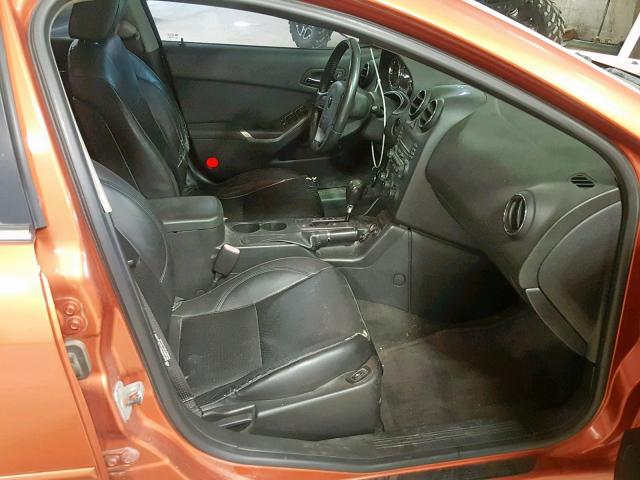 1G2ZH528354122260 - 2005 PONTIAC G6 GT ORANGE photo 5