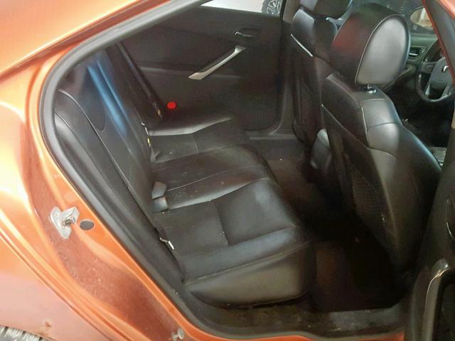 1G2ZH528354122260 - 2005 PONTIAC G6 GT ORANGE photo 6