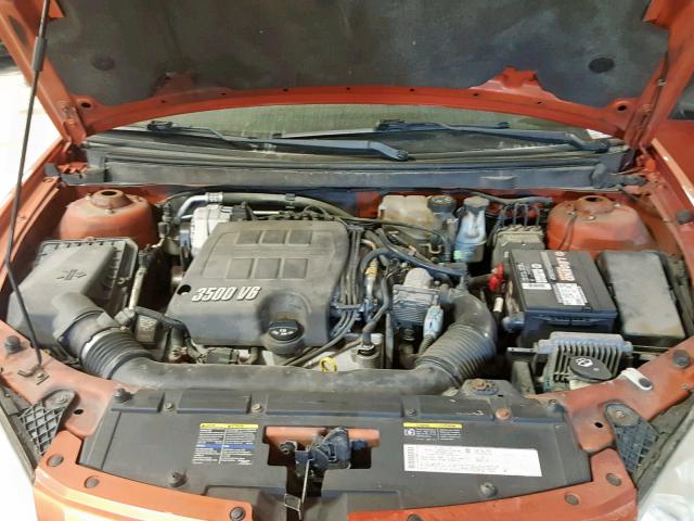 1G2ZH528354122260 - 2005 PONTIAC G6 GT ORANGE photo 7