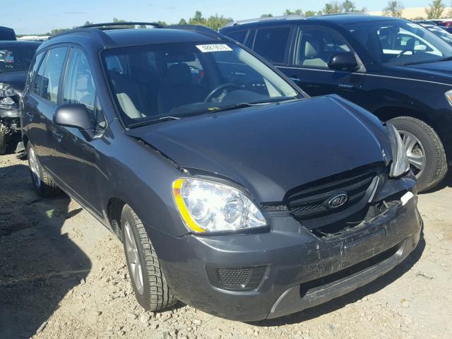 KNAFG526377072510 - 2007 KIA RONDO LX BLACK photo 1