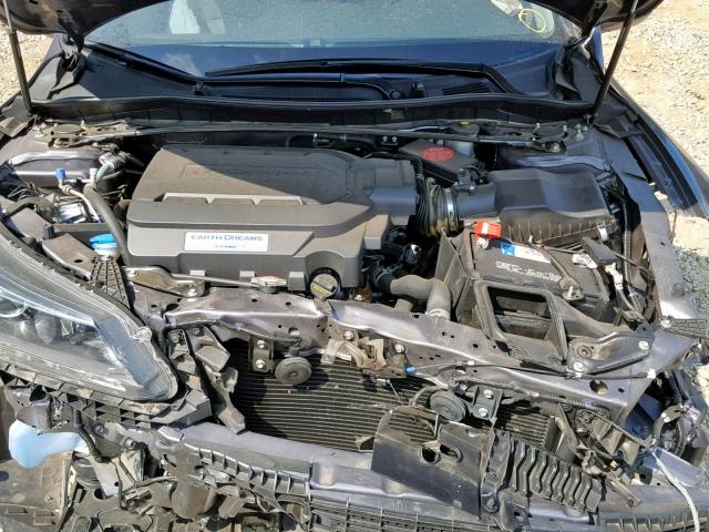 1HGCR3F82FA034317 - 2015 HONDA ACCORD EXL GRAY photo 7