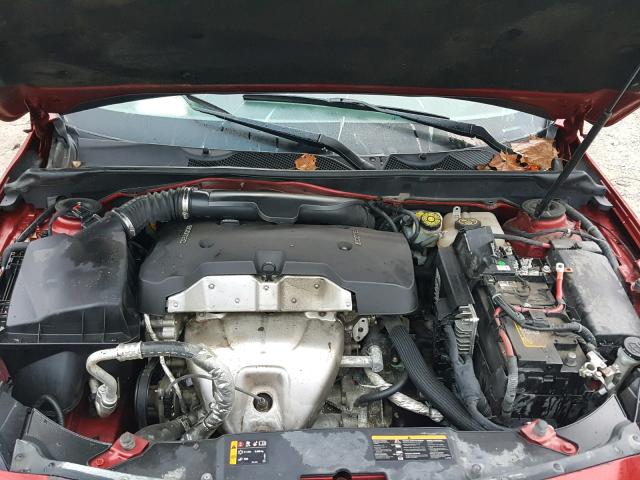 1G11C5SL5EF228802 - 2014 CHEVROLET MALIBU 1LT RED photo 7