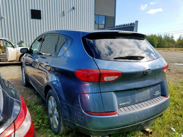 4S4WX82C664428244 - 2006 SUBARU B9 TRIBECA BLUE photo 3