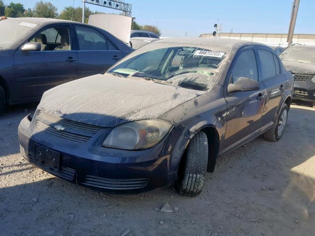 1G1AL58F687350181 - 2008 CHEVROLET COBALT LT BLUE photo 2