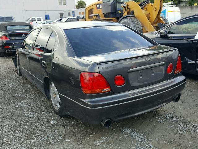 JT8BD69S130186302 - 2003 LEXUS GS 300 BLACK photo 3