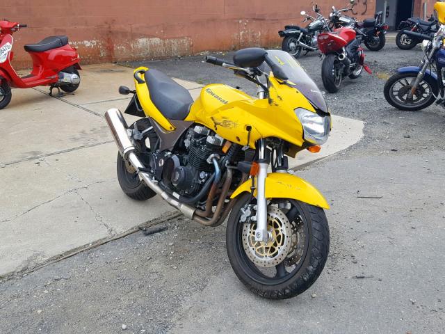 JKAZRDH143A010265 - 2003 KAWASAKI ZR750 G YELLOW photo 1