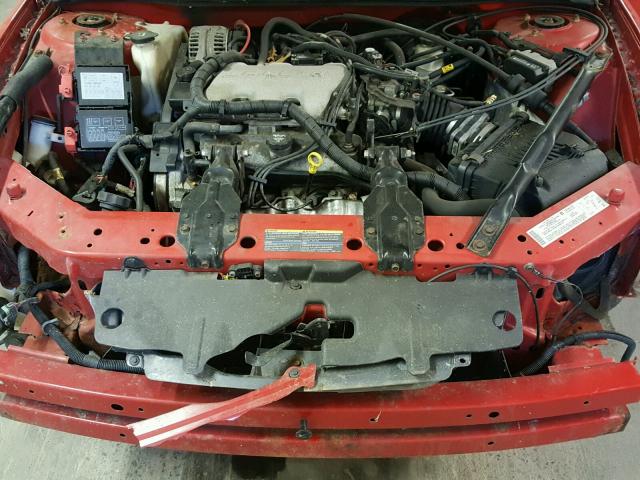 2G1WW12E449339369 - 2004 CHEVROLET MONTE CARL RED photo 7