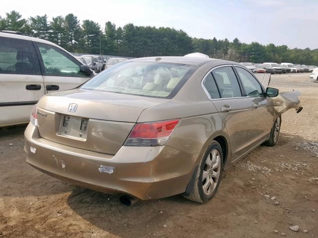 1HGCP2F85AA071550 - 2010 HONDA ACCORD EXL GOLD photo 4