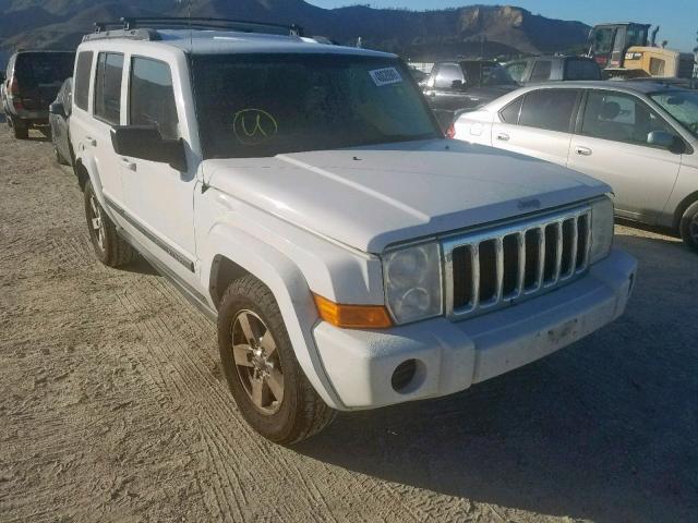 1J8HG48K77C554424 - 2007 JEEP COMMANDER თეთრი ფოტო 1