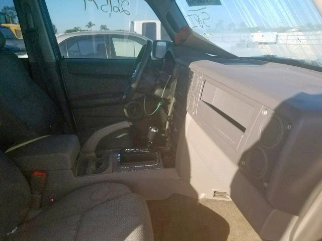 1J8HG48K77C554424 - 2007 JEEP COMMANDER თეთრი ფოტო 5