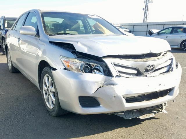 4T1BF3EK0BU618820 - 2011 TOYOTA CAMRY BASE SILVER photo 1