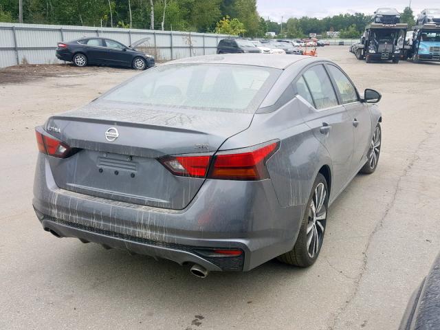 1N4BL4CV8KC139895 - 2019 NISSAN ALTIMA SR GRAY photo 4