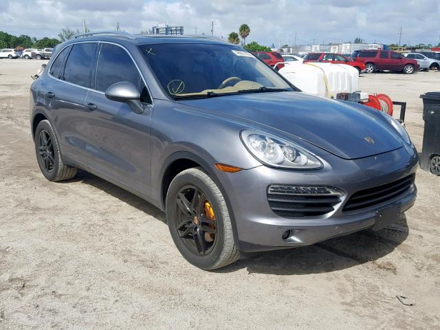 WP1AB2A22DLA84481 - 2013 PORSCHE CAYENNE S GRAY photo 1