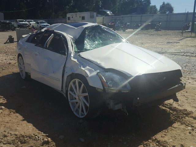 1N4BA41E06C824875 - 2006 NISSAN MAXIMA SE WHITE photo 1