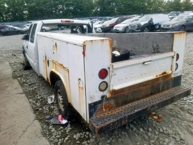 1GDHC29U14E22786 - 2004 GMC SIERRA C25 WHITE photo 3