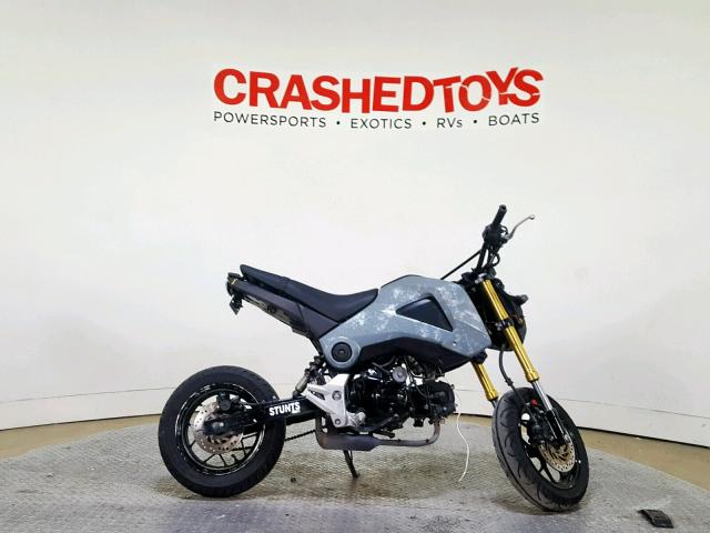 MLHJC6115F5104529 - 2015 HONDA GROM 125 GRAY photo 1