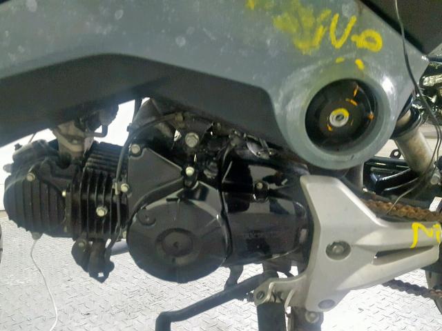 MLHJC6115F5104529 - 2015 HONDA GROM 125 GRAY photo 12