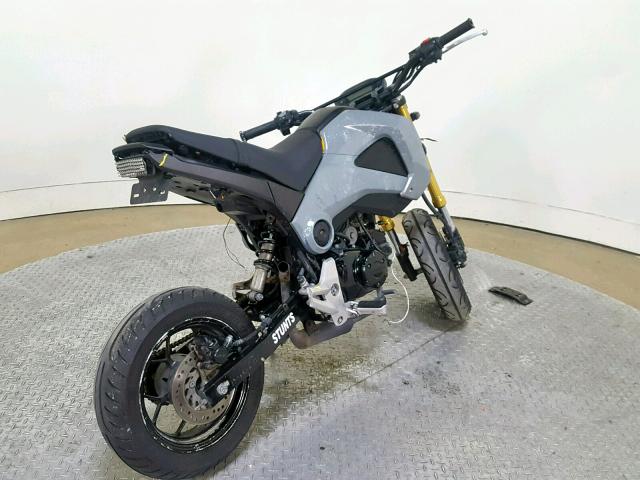 MLHJC6115F5104529 - 2015 HONDA GROM 125 GRAY photo 8