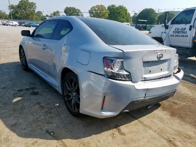 JTKJF5C77E3069677 - 2014 TOYOTA SCION TC ვერცხლისფერი ფოტო 3