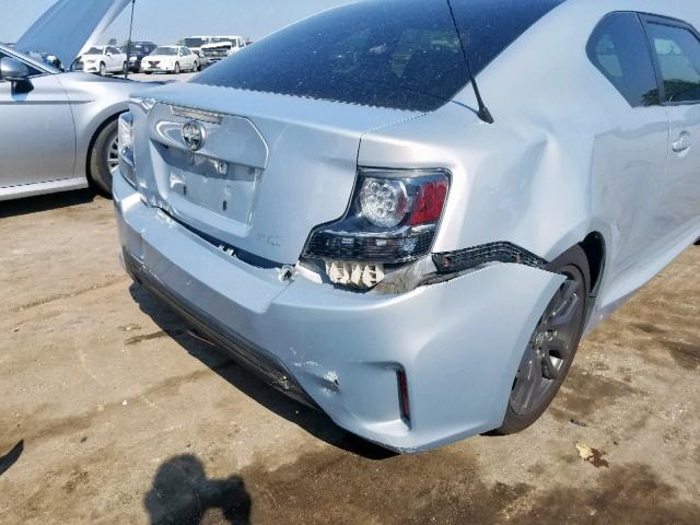 JTKJF5C77E3069677 - 2014 TOYOTA SCION TC ვერცხლისფერი ფოტო 9