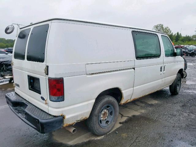 1FTNE24L77DB45871 - 2007 FORD ECONOLINE WHITE photo 4