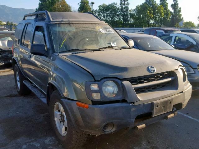 5N1ED28T14C621896 - 2004 NISSAN XTERRA XE GREEN photo 1