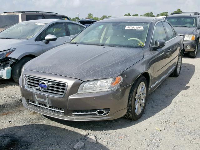 YV1982AS2A1125115 - 2010 VOLVO S80 3.2 GRAY photo 2