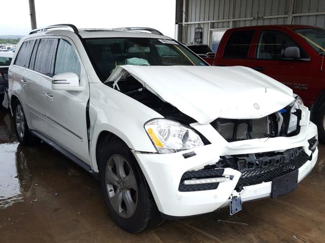 4JGBF7BE0CA786188 - 2012 MERCEDES-BENZ GL 450 4MA WHITE photo 1