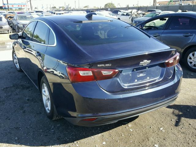 1G1ZB5ST1GF309725 - 2016 CHEVROLET MALIBU LS 蓝色 照片 3