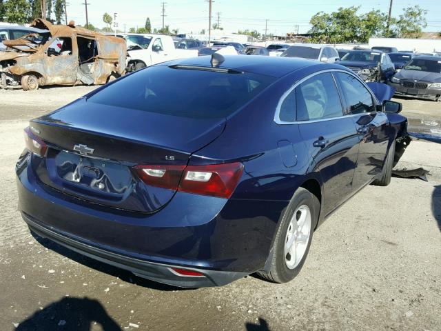1G1ZB5ST1GF309725 - 2016 CHEVROLET MALIBU LS 蓝色 照片 4