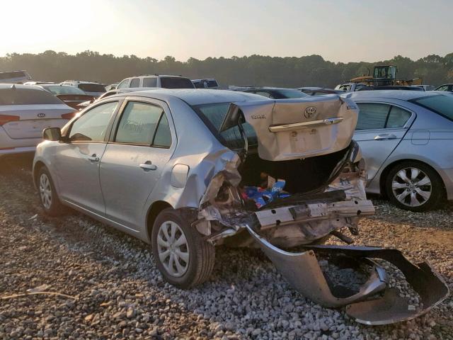 JTDBT903791310121 - 2009 TOYOTA YARIS SILVER photo 3