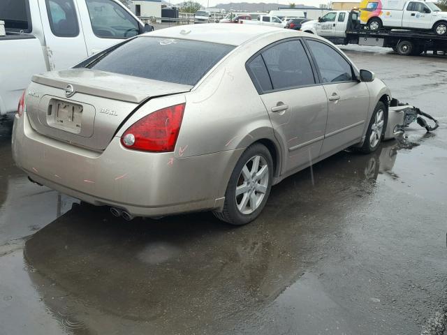 1N4BA41EX6C811826 - 2006 NISSAN MAXIMA SE GOLD photo 4