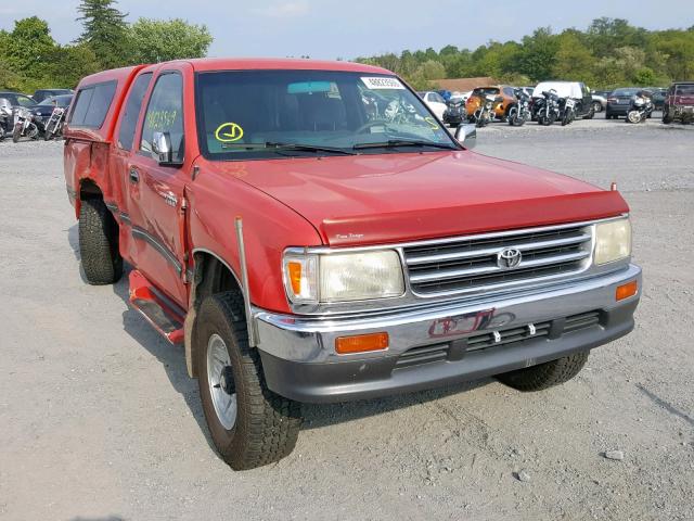 JT4VD22F2S0013228 - 1995 TOYOTA T100 XTRAC RED photo 1