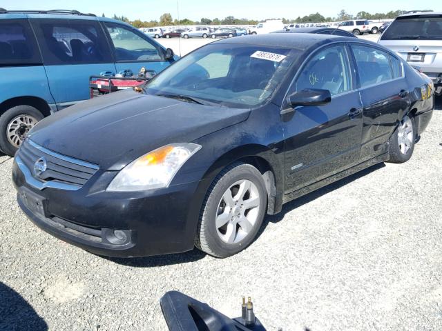 1N4CL21E48C222177 - 2008 NISSAN ALTIMA HYB BLACK photo 2